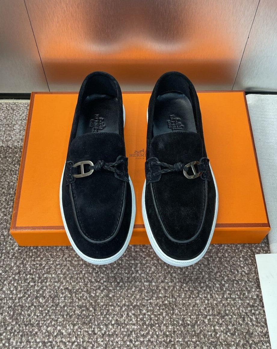 HERMES LOAFER Black