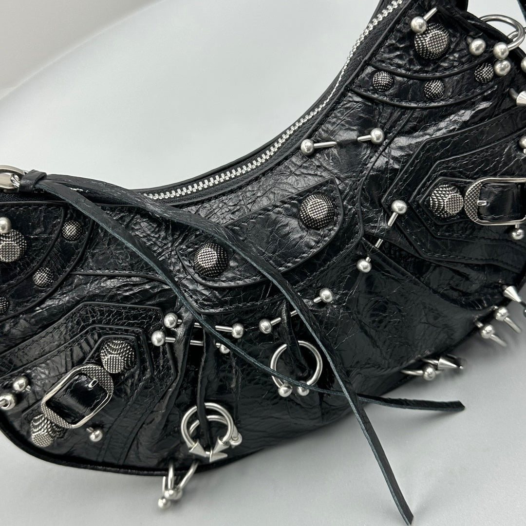 alenciaga Le Cagole XS Black