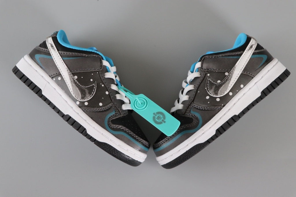 Nike Dunk Low  Surfista Prateado Infantil