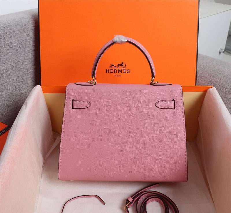 Bolsa Hermes Kelly pink