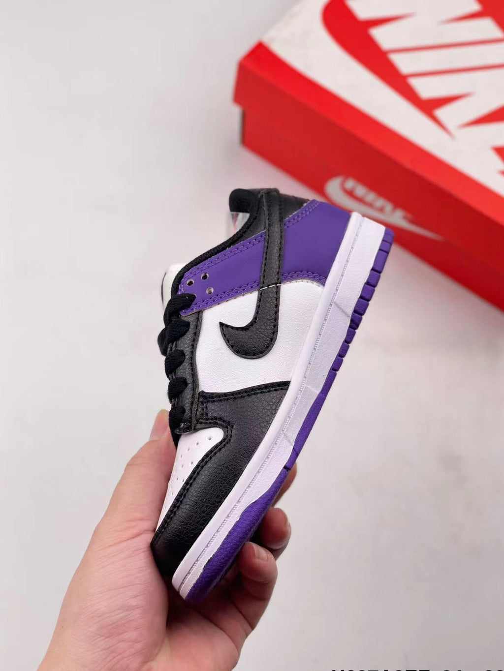 Nike SB Dunk Low Black / Purple Infantil