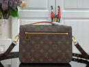Pochette Métis East West Monogram Canvas Brown ( Pronta entrega )