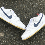 Nike SB Dunk Low Orange Label White Navy CZ2249-100
