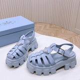 Prada Monolith blue