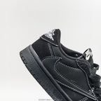 Jordan 1 Retro  x Travis Scott Black Infantil