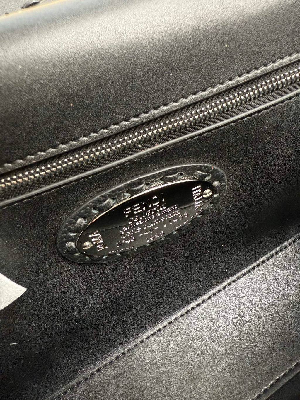 Fendi Baguette Selleria FF Black