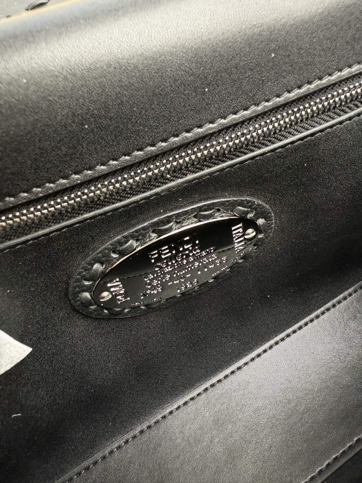 Fendi Baguette Selleria FF Black