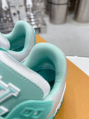 Louis Vuitton Trainer Green White