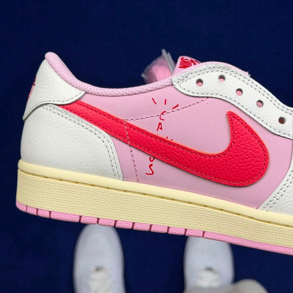 Air Jordan 1 Low x Travis Scott Tropical Pink