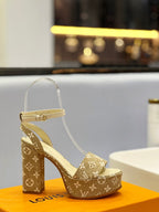 Sandália Louis Vuitton Flatform Maya platform