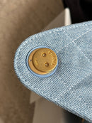 Bolsa Hobo  Chanel 25 Denim