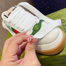 Gucci Screener GG White Leather