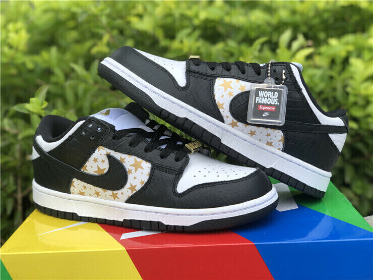 Nike SB Dunk Low Supreme Stars Black DH3228 102