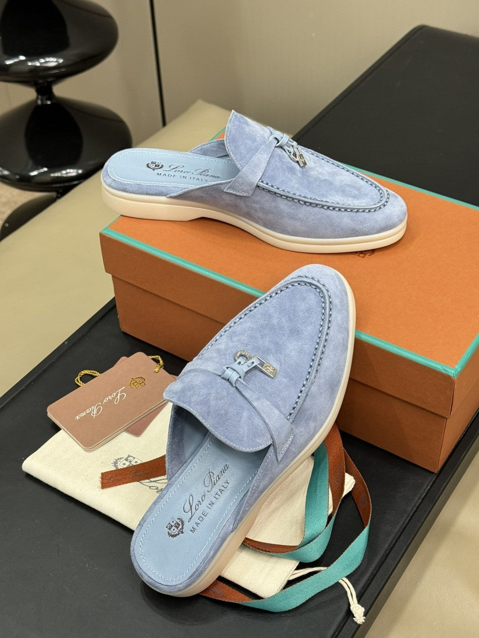 Loro Piana mule casual shoes – Manfrim Store