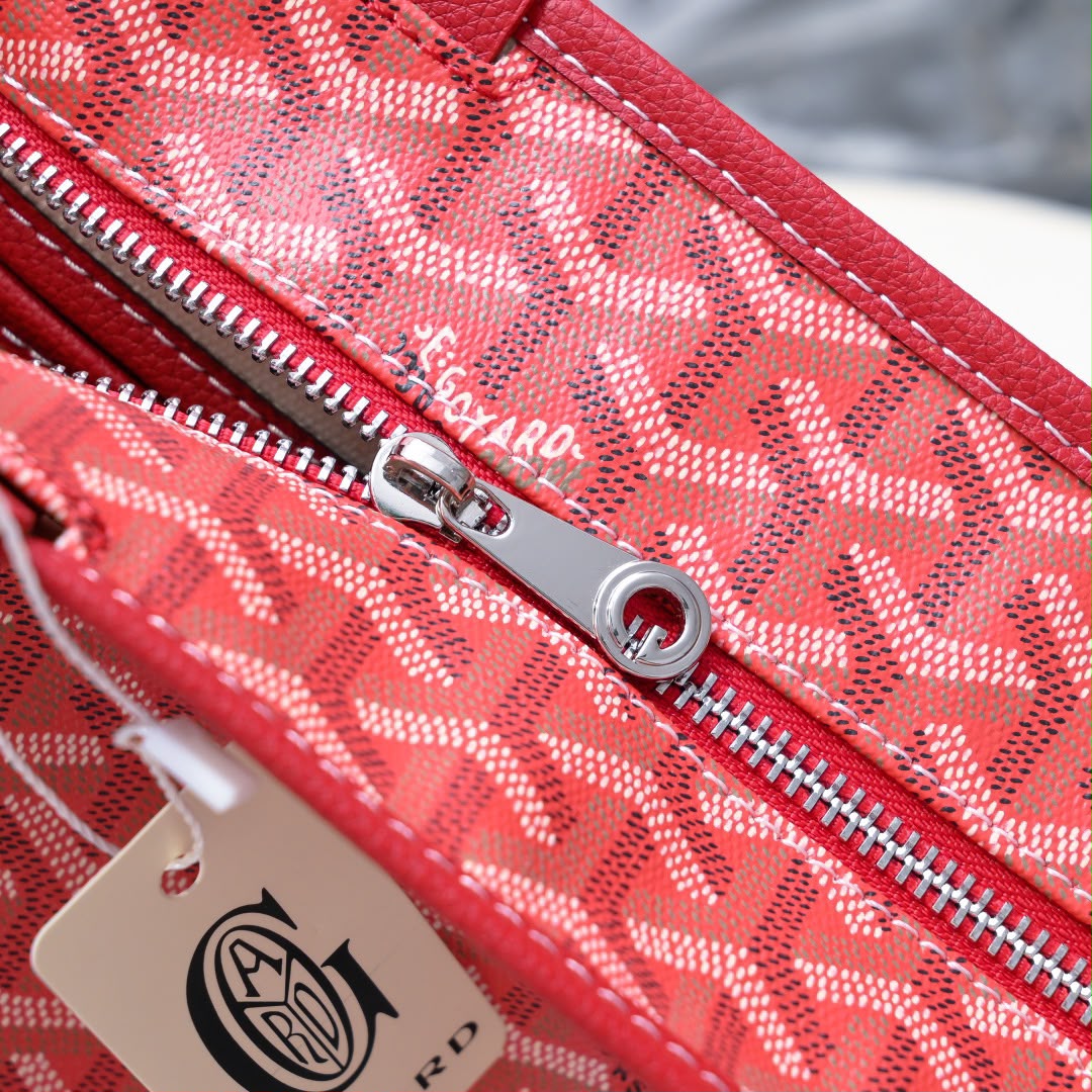 Bag Goyard Saint Louis Tote Red