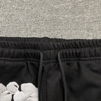 Shorts Moletom Cotton Wreath Denim Tears