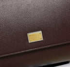 Dolce & Gabbana Sicily Small Handbag Brown