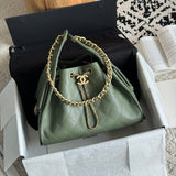Bolsa Hobo Chanel 25 Green