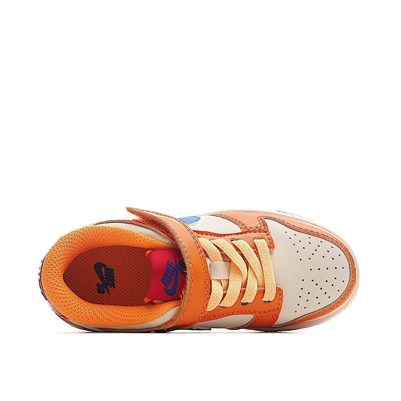 Tênis Nike Dunk Low Orange Infantil