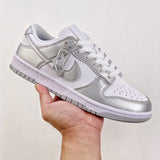 Nike Dunk Low Metallic Silver
