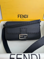 Fendi Baguette Selleria FF Black