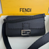 Fendi Baguette Selleria FF Black