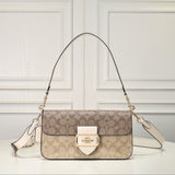 Coach Morgan Signature Shoulder Bag Off-white/Bege
