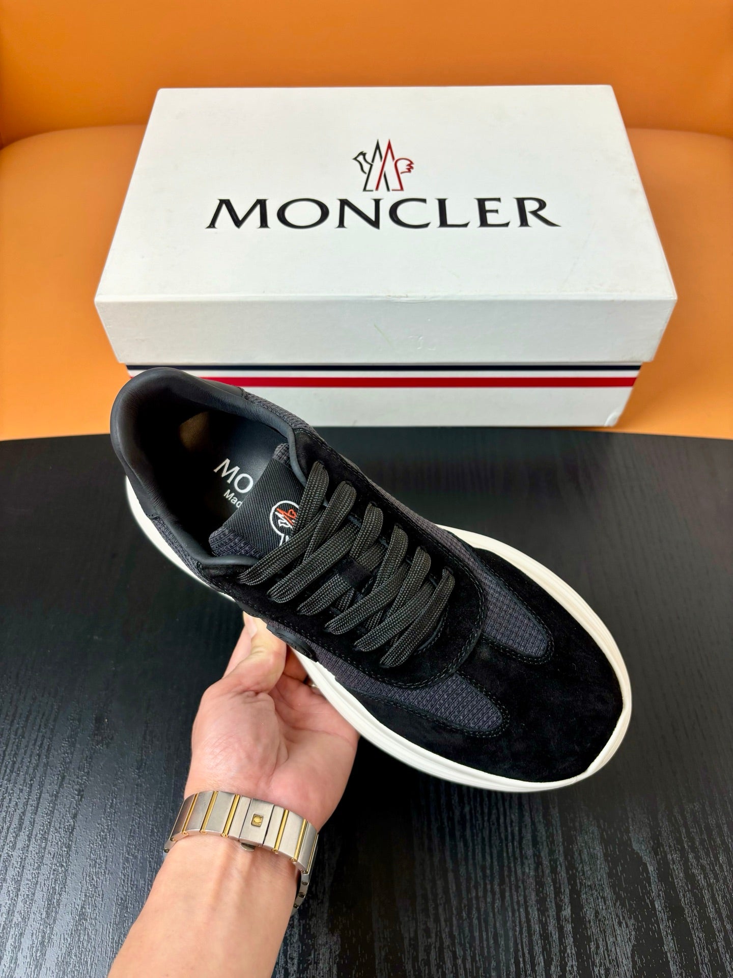 Moncler Pacey 2 Black / Off-White