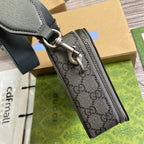 Gucci Ophidia Travel Case Bag Gray