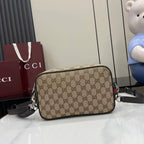Gucci GG Supreme Small Camera Bag Beje