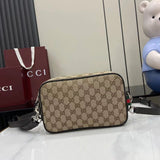 Gucci GG Supreme Small Camera Bag Beje
