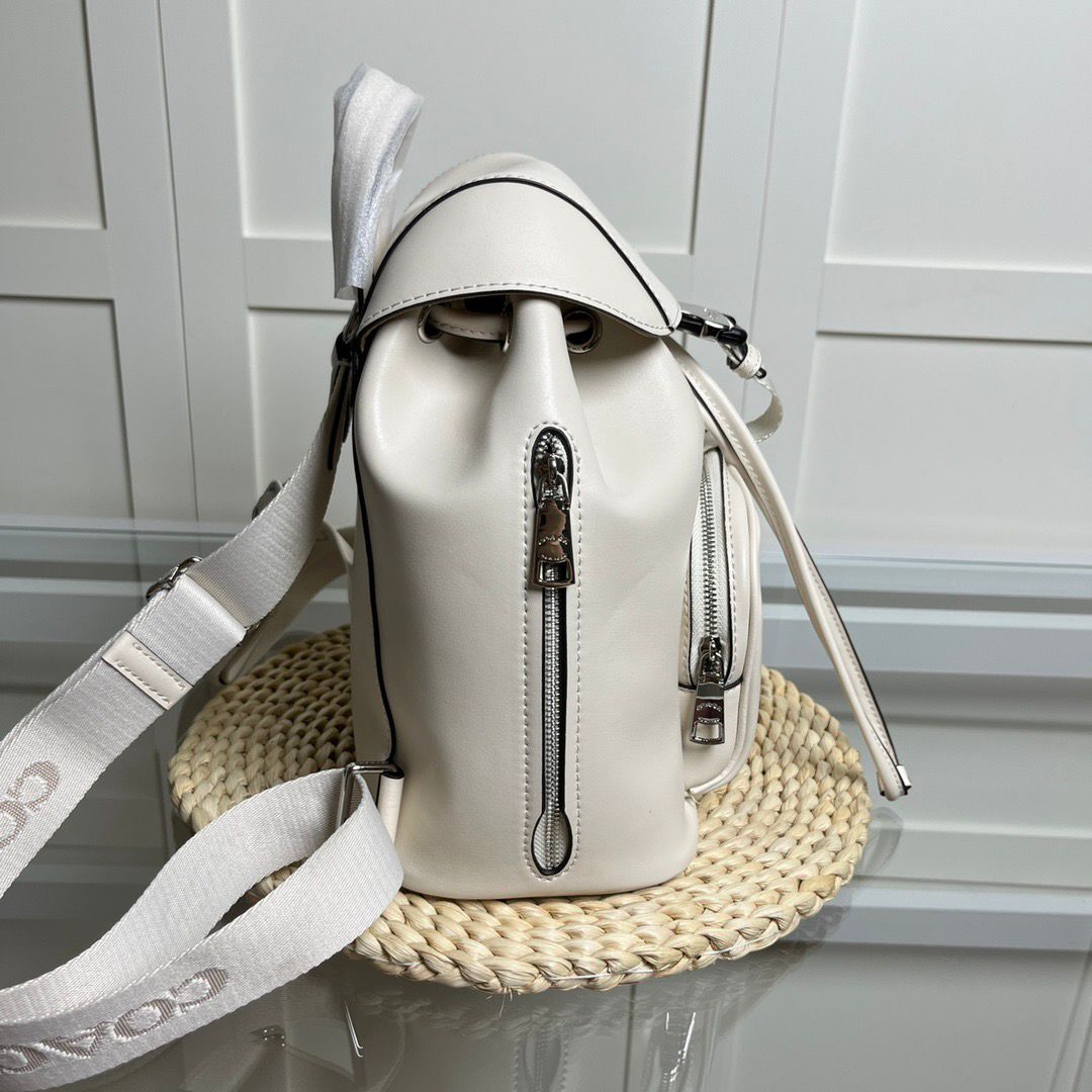 Coach Pace Mini Backpack Blue Off White