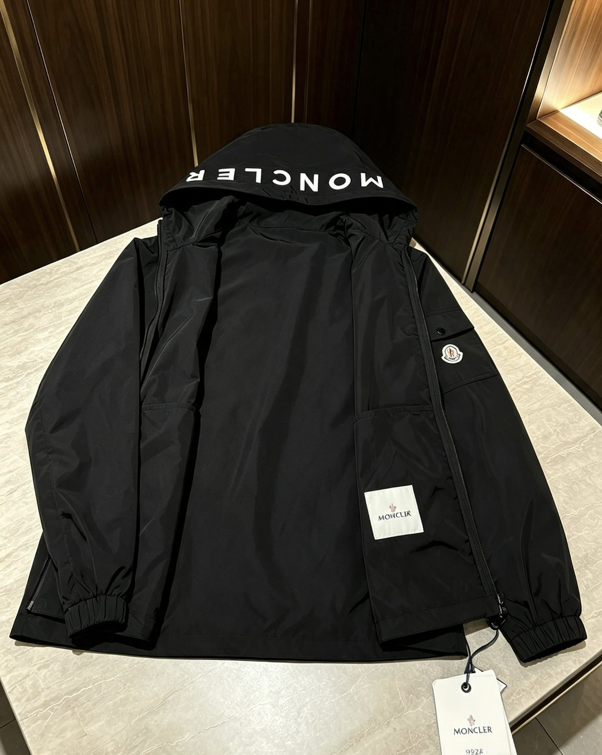Moncler Sassiere Hooded Jacket