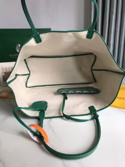 Bag Goyard Saint Louis Tote Green