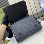 Gucci GG Monogram Messenger Bag Naty