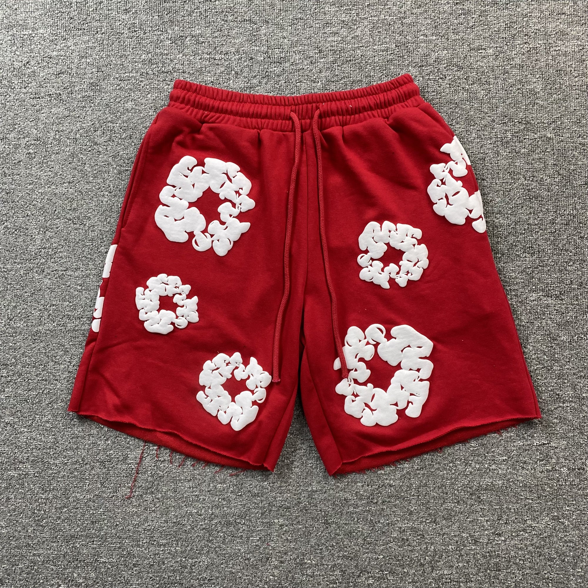 Shorts Moletom Cotton Wreath Denim Tears