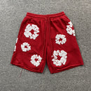Shorts Moletom Cotton Wreath Denim Tears