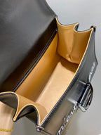 Delvaux Brillant L'Humour Lettering Black