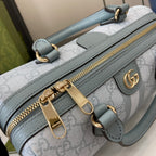 Gucci Ophidia Mini Boston Bag Blue
