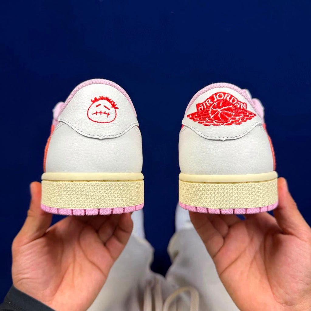 Air Jordan 1 Low x Travis Scott Tropical Pink