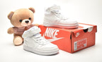 Nike Court Borough Mid 2 White Infantil