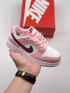 Nike Dunk Low Pink / Brown Infantil