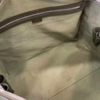 Gucci GG Monogram Medium Duffle Bag Dark Green