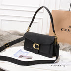 Coach Tabby 26 Black Ferragens Douradas