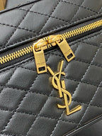Saint Laurent Gaby Vanity  Black Ferragens Douradas