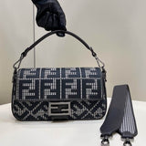 Bolsa Fendi FF Baguette Embroidered