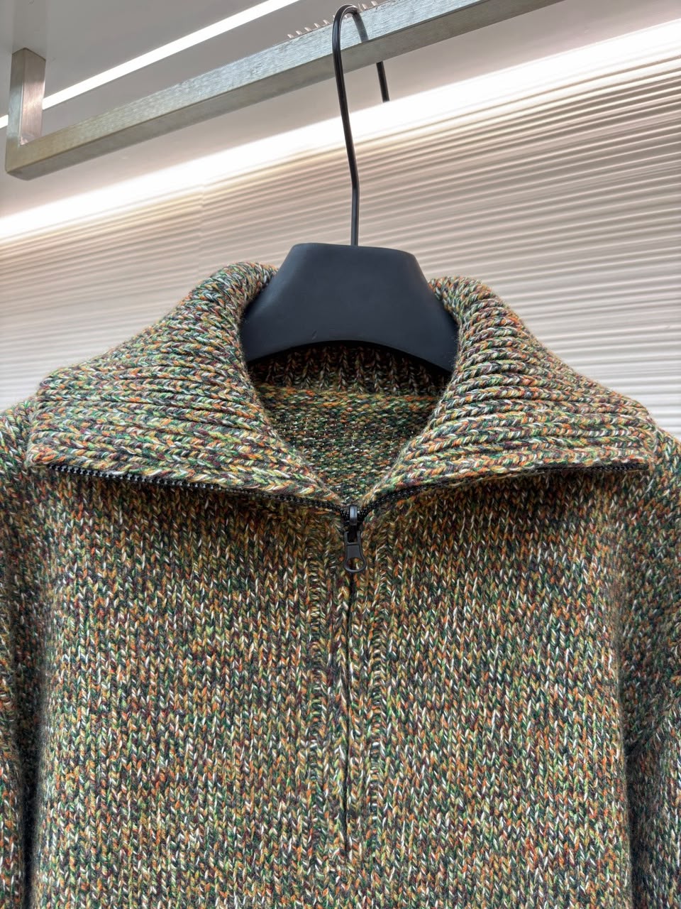 Alpe Granus Cashmere Half-Zip Sweater