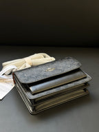 Coach Mini Klare Crossbody Bag Black Ferragens Douradas