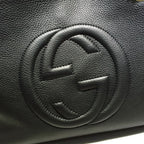 Gucci Soho Chain Tote Bag Black