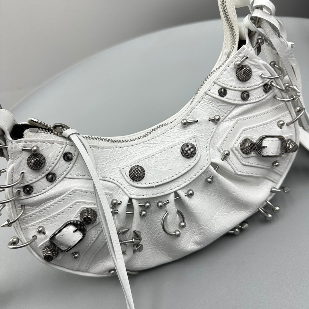 alenciaga Le Cagole XS White